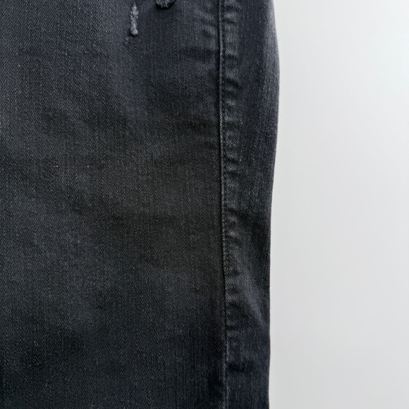 Mother Denim The Looker Ankle Fray Skinny Jeans in Guilty As Sin Sz 25 Gray Wash - Picture 12 of 16